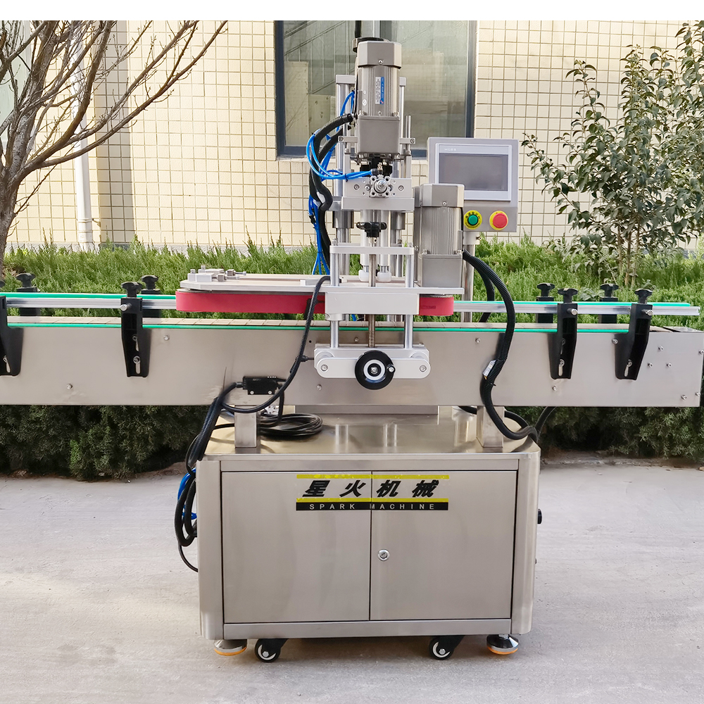 武漢全自動夾蓋旋蓋機