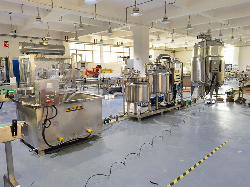 武漢蜂蜜灌裝機旋蓋生產線